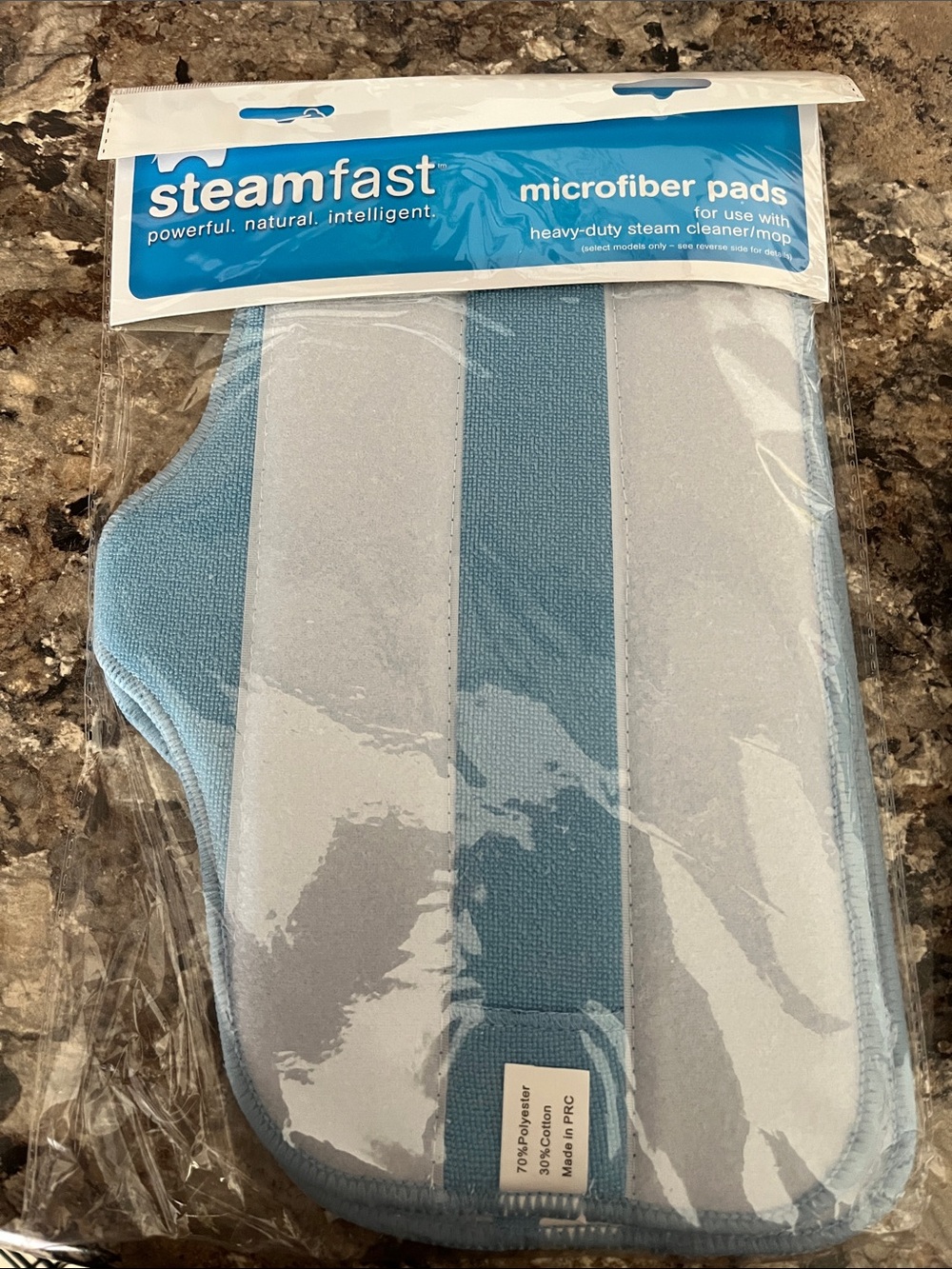Steamfast Light Blue Microfiber Pads for Steam Cleaner Mops NWTs